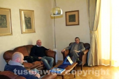 Sport - Viterbese - Coletta a palazzo dei Priori