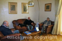 Sport - Viterbese - Coletta a palazzo dei Priori