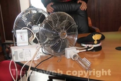 I ventilatori sequestrati