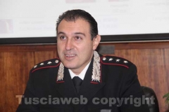 Il capitano della compagnia di Tuscania Massimo Cuneo