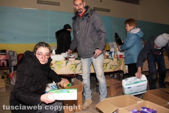 Il centro di raccolta della comunità ucraina