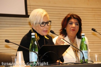 Viterbo - Anna Fendi, madrina del concorso "A Silvia"