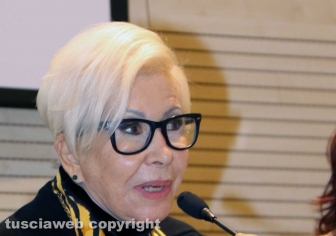 Viterbo - Anna Fendi, madrina del concorso "A Silvia"