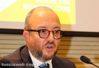 Viterbo - Il deputato Mauro Rotelli al concorso "A Silvia"