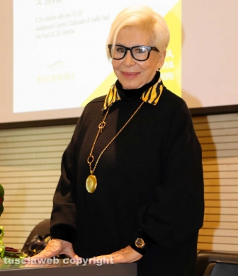 Viterbo - Anna Fendi, madrina del concorso "A Silvia"