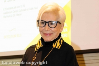 Viterbo - Anna Fendi, madrina del concorso "A Silvia"