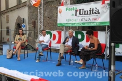 Viterbo -  Festa dell\'Unità - Confronto Michelini - Serra
