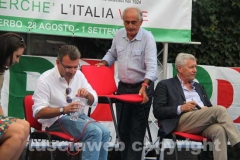 Viterbo -  Festa dell\'Unità - Confronto Michelini - Serra