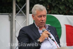 Viterbo -  Festa dell\'Unità - Confronto Michelini - Serra