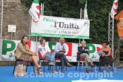 Viterbo -  Festa dell\'Unità - Confronto Michelini - Serra
