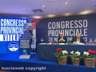 Viterbo - Congresso provinciale di Fratelli d'Italia