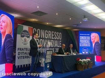 Viterbo - Congresso provinciale di Fratelli d'Italia - Andrea Micci