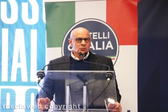 Viterbo - Congresso provinciale di Fratelli d'Italia - Fabio Rampelli