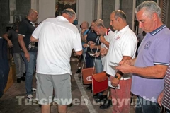 Macchina di santa Rosa - Consegna dei ciuffi e prove