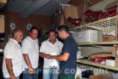 Macchina di santa Rosa - Consegna dei ciuffi e prove