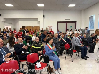 Viterbo - Consegna delle medaglie di benemerenza della Croce rossa