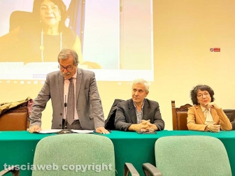Da sinistra: Giancarlo Galanti, Cannatà e Flavia De Vincenzi