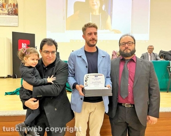 Da sinistra: Costanza, Enrico, Gabriele e Andrea Achilli