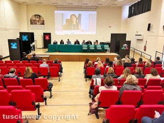 Viterbo - Consegna premio Romei ai figli della dirigente Simonetta Pachella