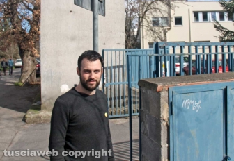 Viterbo - L'università chiude per il coronavirus - Lo studente Daniele Schiavi