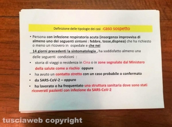 Coronavirus - Il vademecum dell'Asl