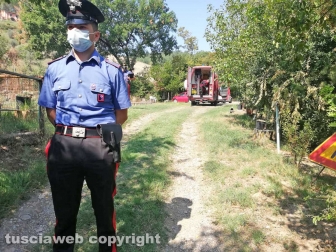Bomarzo - Uomo trovato morto in un laghetto