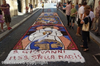 Tarquinia - Corpus Domini - Infiorata