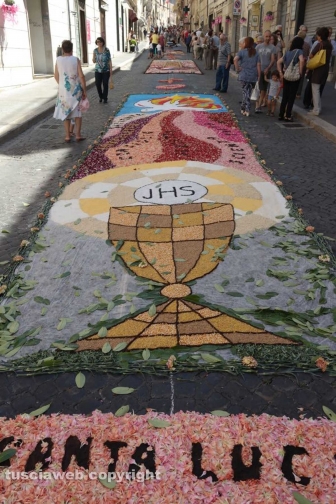 Tarquinia - Corpus Domini - Infiorata