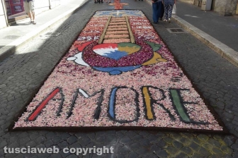 Tarquinia - Corpus Domini - Infiorata