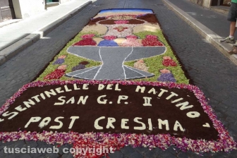 Tarquinia - Corpus Domini - Infiorata