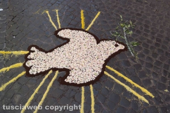 Tarquinia - Corpus Domini - Infiorata