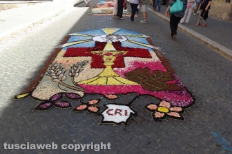 Tarquinia - Corpus Domini - Infiorata