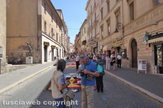 Tarquinia - Corpus Domini - Infiorata