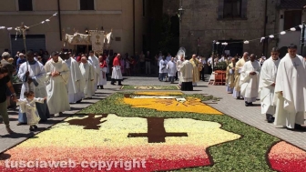 Tarquinia - Corpus Domini - Infiorata