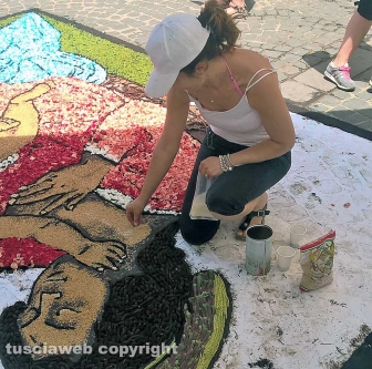 Corpus Domini, l'infiorata di Bolsena
