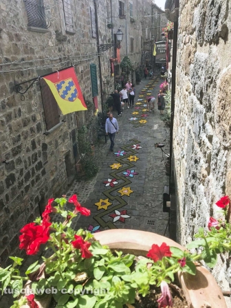 Corpus Domini, l'infiorata di Bolsena