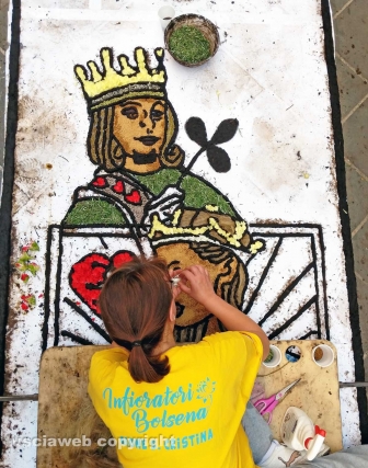 Corpus Domini, l'infiorata di Bolsena
