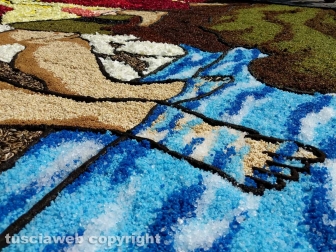 Corpus Domini, l'infiorata di Bolsena