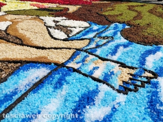 Corpus Domini, l'infiorata di Bolsena