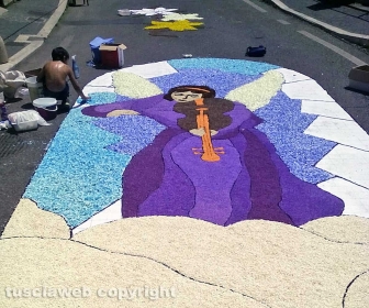 Corpus Domini, l'infiorata di Bolsena