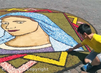 Corpus Domini, l'infiorata di Bolsena
