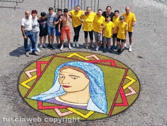 Corpus Domini, l'infiorata di Bolsena