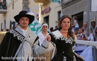 Ronciglione - Corse a vuoto 2017 - I rioni in corteo