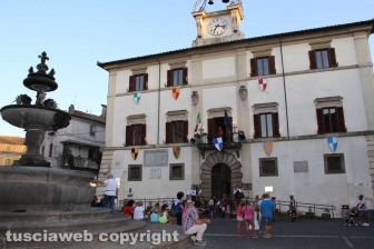 Ronciglione - Corse a vuoto 2017 - Piazza del comune