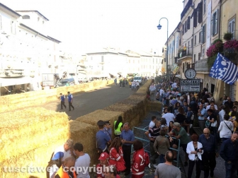 Un punto del percorso delle corse a vuoto
