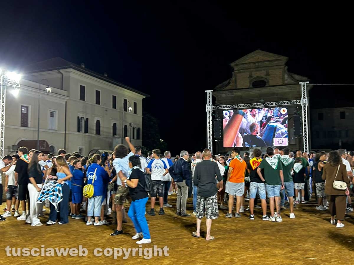 Ronciglione - Corse a vuoto - Il rione Fontana Grande vince il Palio di San Bartolomeo 2026
