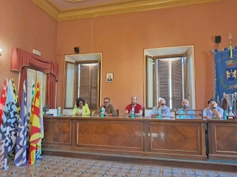 Ronciglione - Corse a vuoto - La presentazione del palio di San Bartolomeo 2023