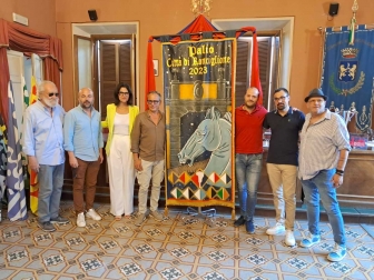Ronciglione - Corse a vuoto - La presentazione del palio di San Bartolomeo 2023