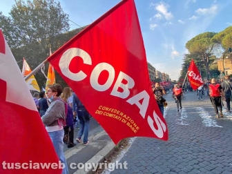 Roma - G20, corteo di manifestanti