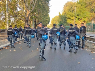 Roma - G20, corteo di manifestanti